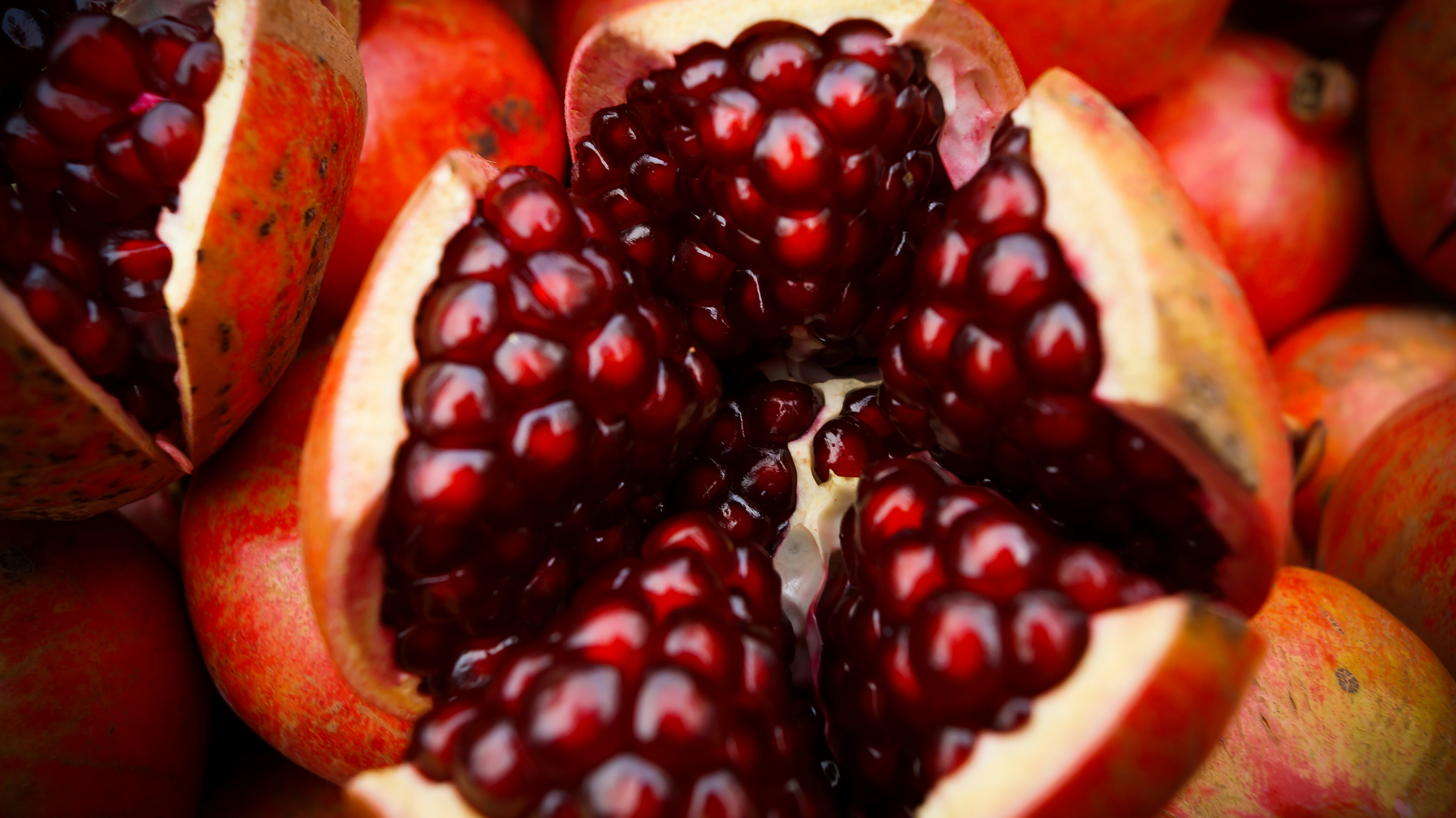 Fresh pomegranates from Afghanistan